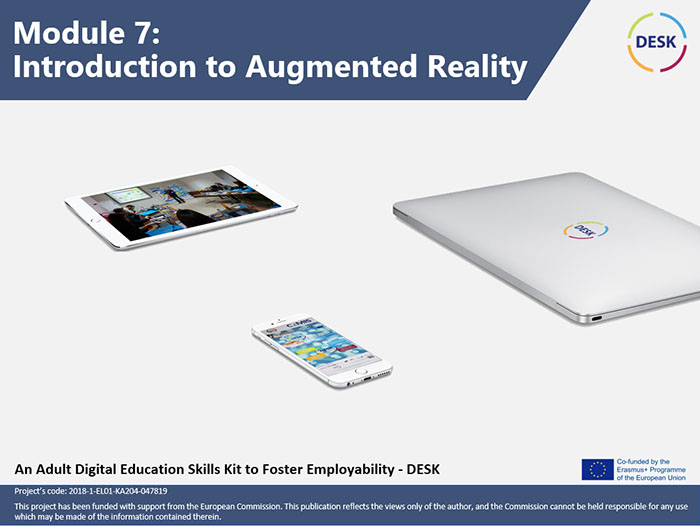 Course Image MODULE 7 - Introduction to Augmented Reality